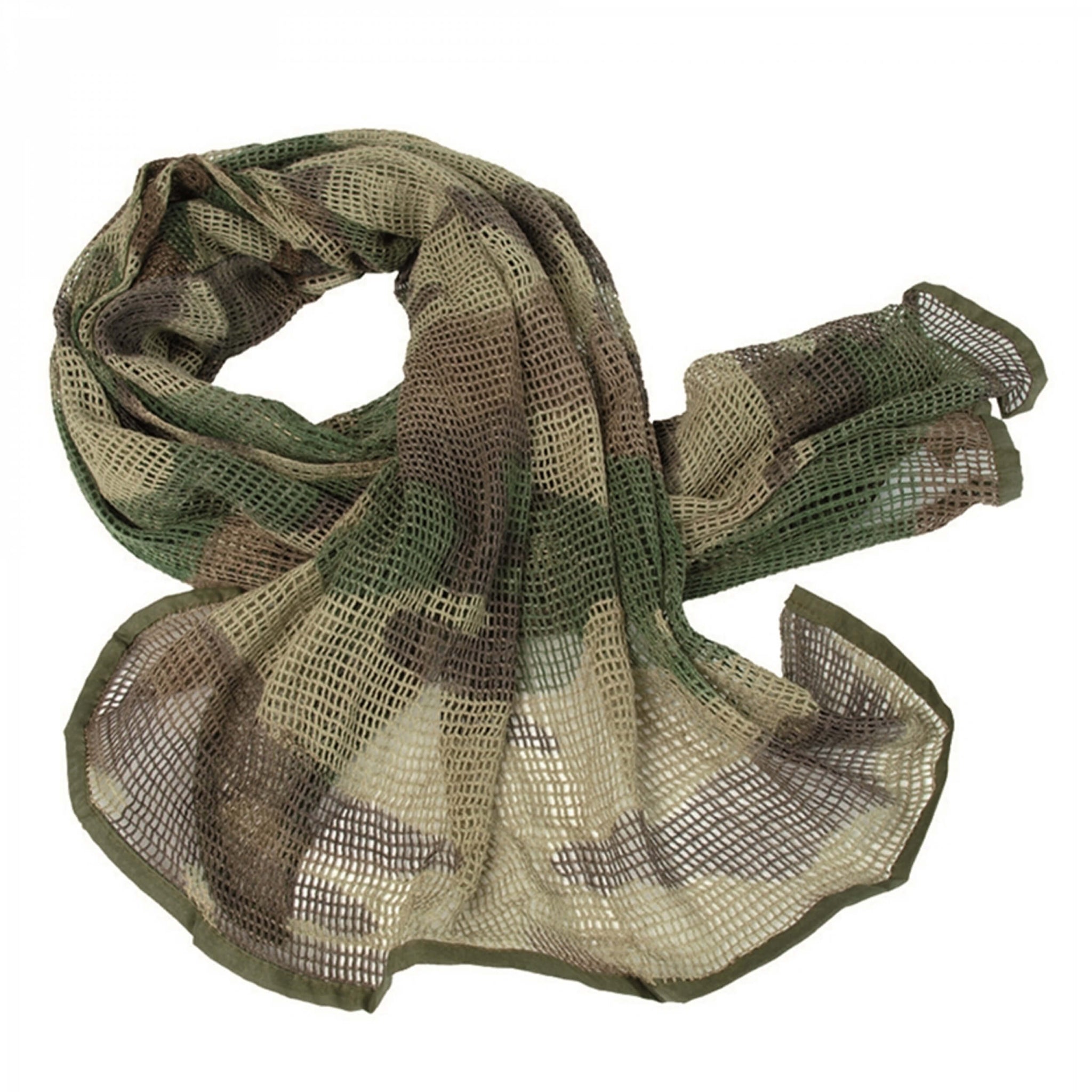 Mil-Tec Commando mesh scarf CCE camouflage