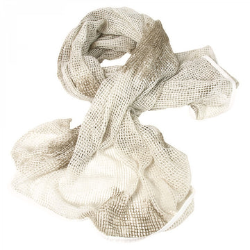 Mil-Tec Commando mesh scarf snow camouflage