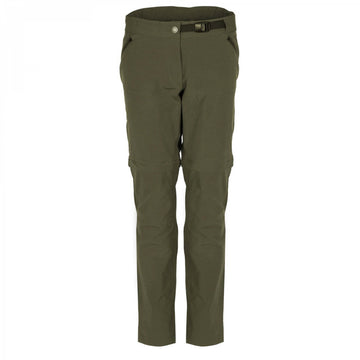 Pinewood Everyday Travel Zip-Off Hose Women green