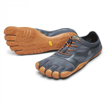 Vibram Fivefingers KSO EVO men's shoes grey/orange