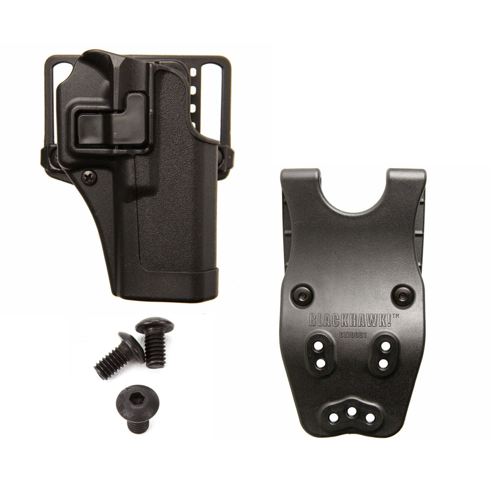 Blackhawk SERPA CQC Holster Glock 17 incl. Jacket Slot Duty Belt Loop Bundle