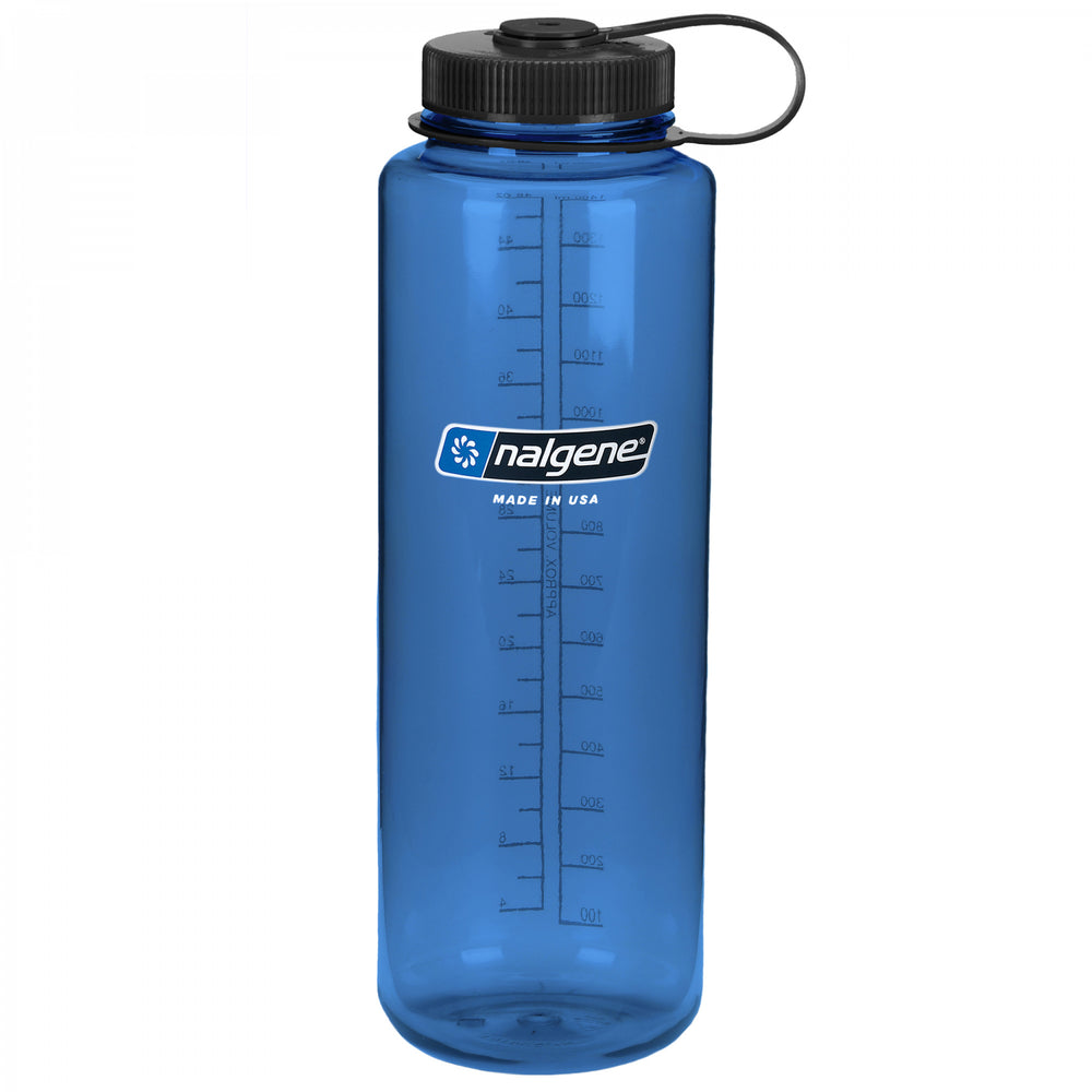 Nalgene Trinkflasche Weithals Silo Sustain 1,5 L blau