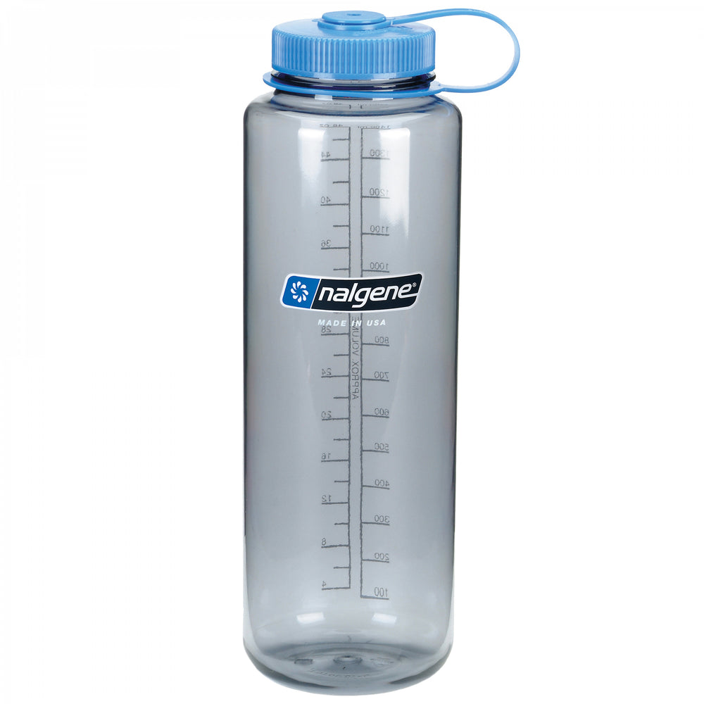 Nalgene Trinkflasche Weithals Silo Sustain 1,5 L grau