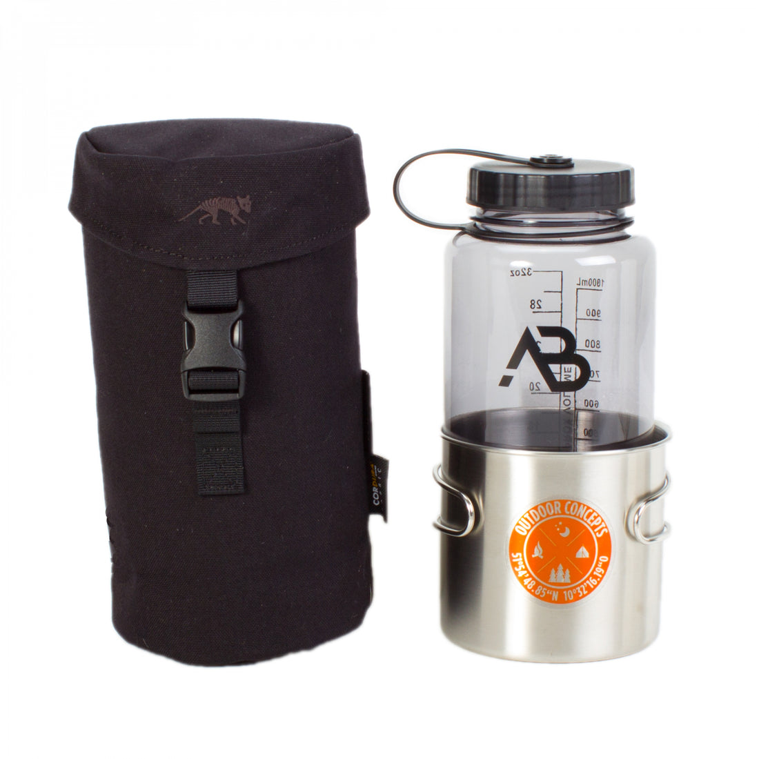 HCS x Tasmanian Tiger Hydration Bundle schwarz