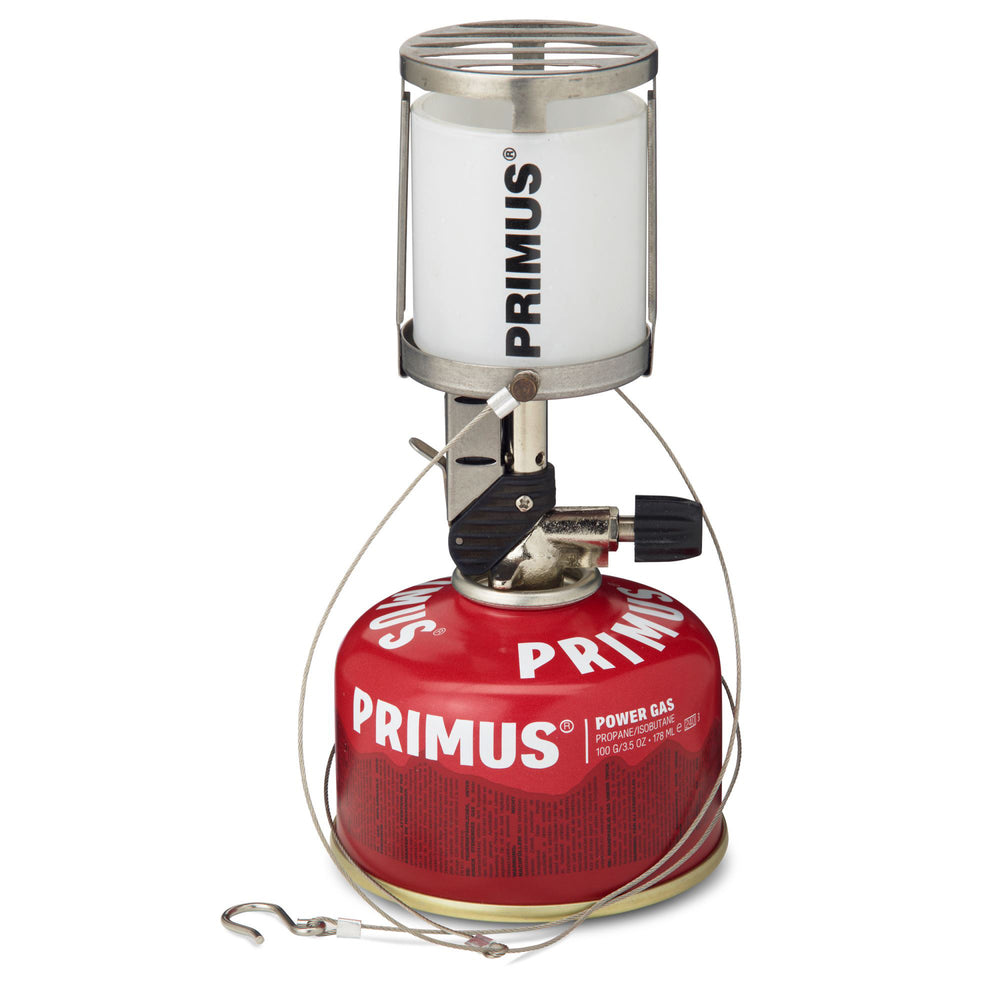 Primus Micron gas lantern with glass 360 lumens