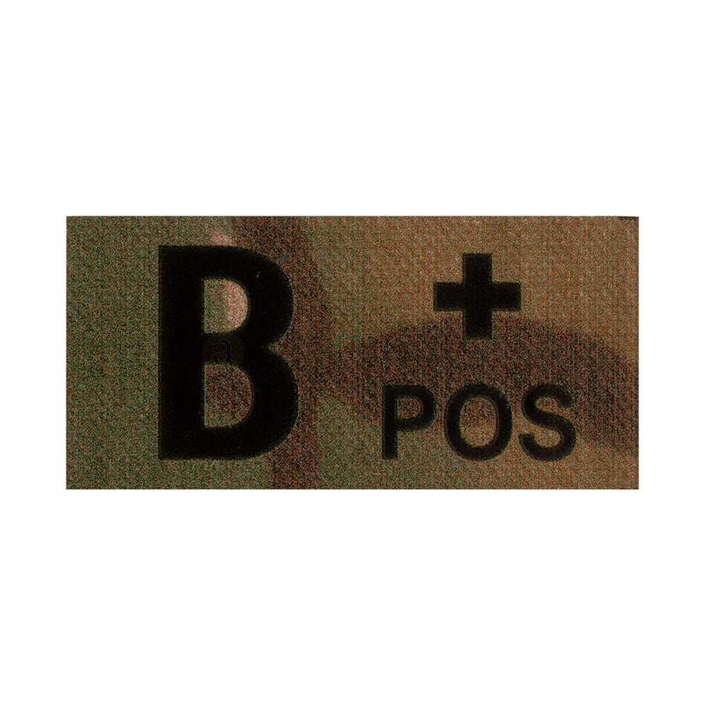 Clawgear IR Blutgruppen Patch B POS