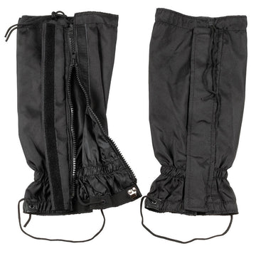 MFH BW moisture protection gaiters black