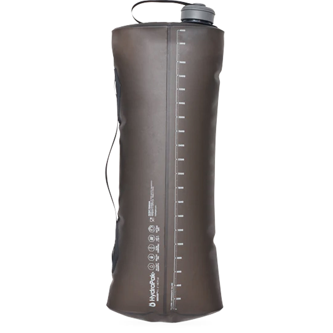 HydraPak Seeker Trinkflasche 4L mammoth grey