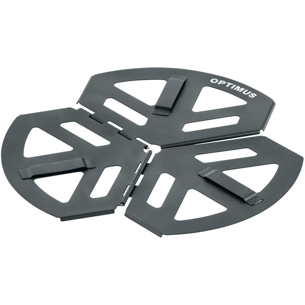 Optimus burner support plate