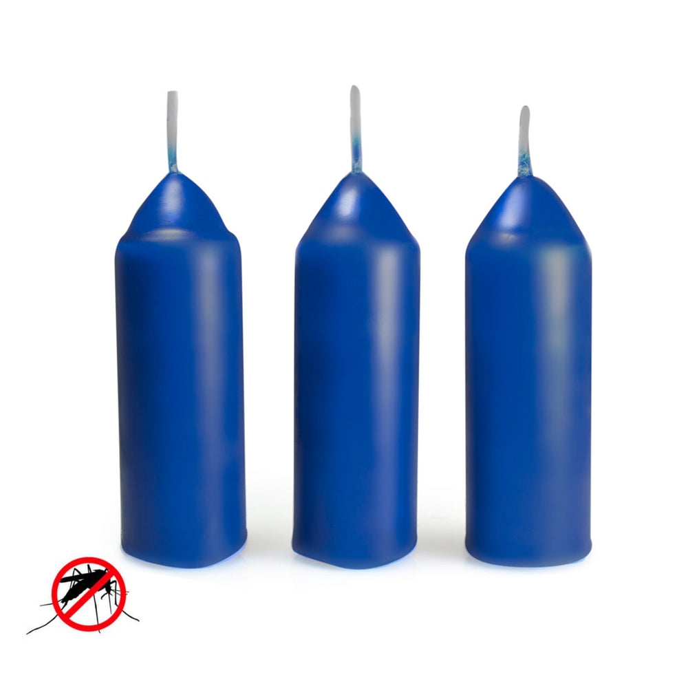 UCO Original Citronella Anti-Mücken-Kerzen 3 Stück blau