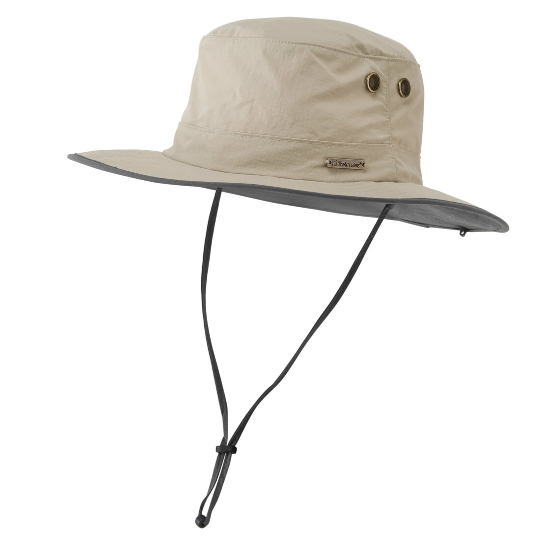 Trekmates Borneo sun hat UPF 50+ with mosquito net limestone