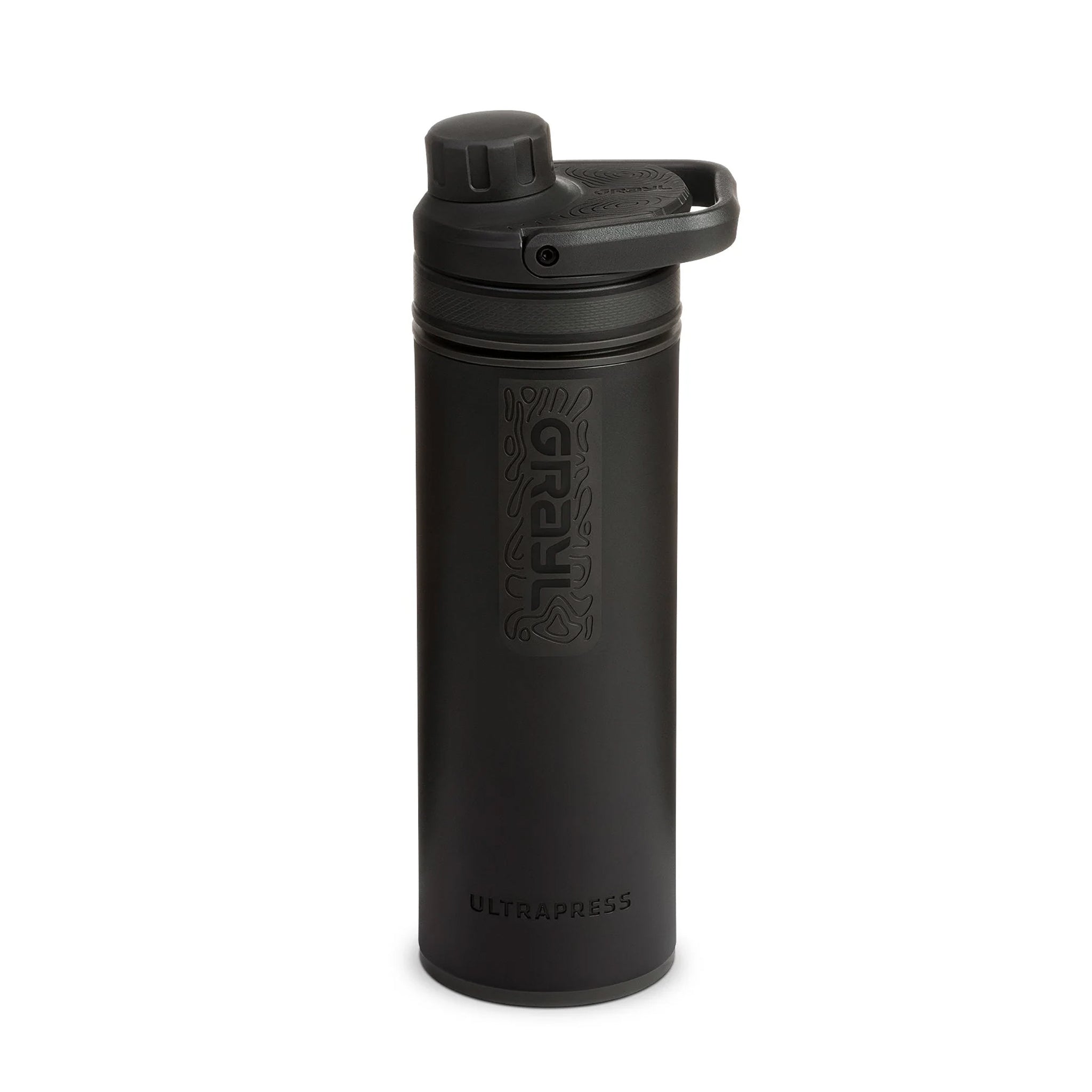 GRAYL UltraPress Trinkwasser-Filterflasche Covert Black