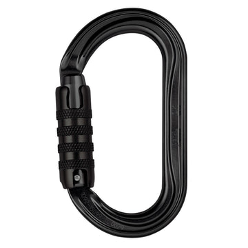 Petzl OK TRIACT-LOCK Ovalkarabiner black