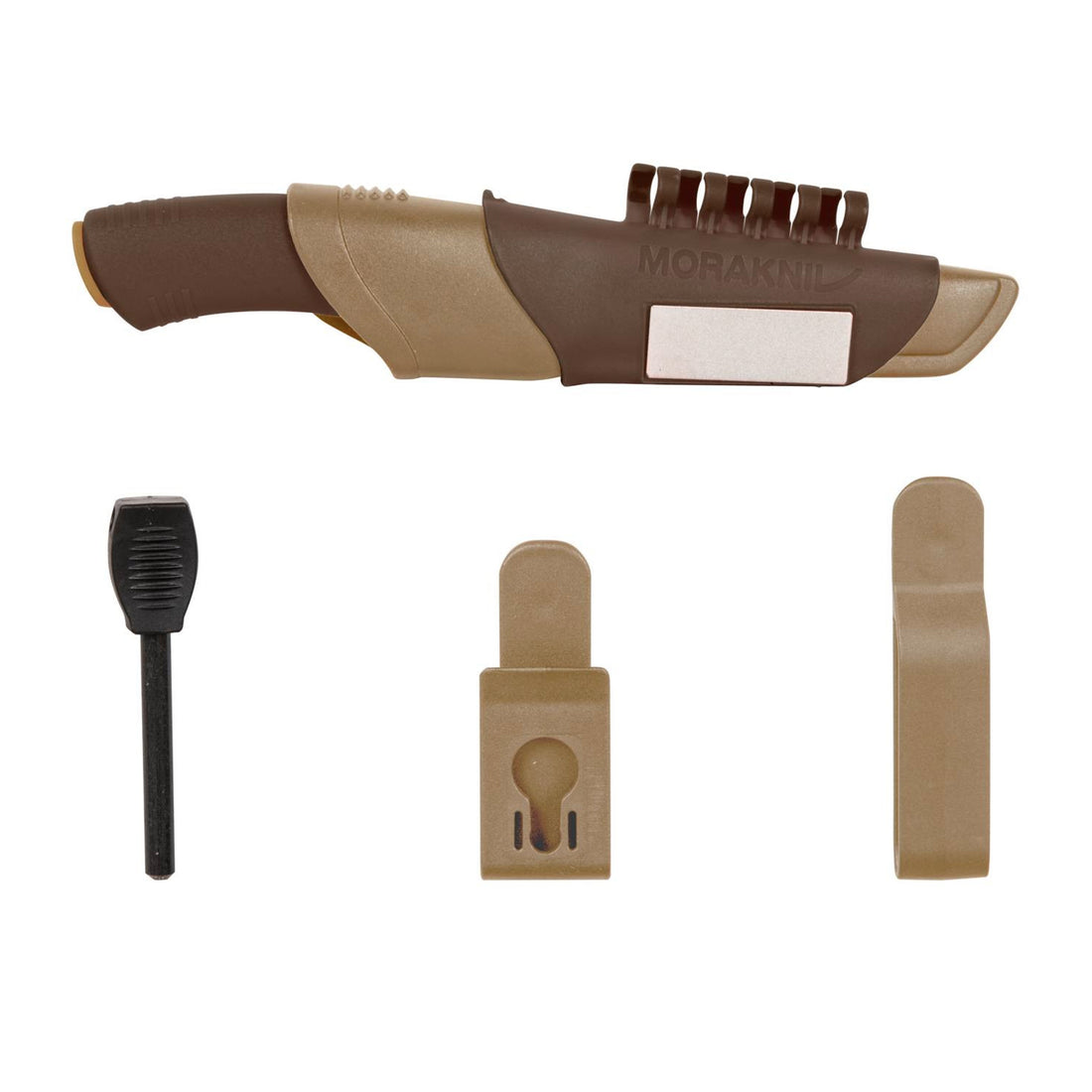 Morakniv Bushcraft Survival Outdoormesser desert