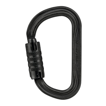 Petzl VULCAN TRIACT-LOCK Stahl-Karabiner black