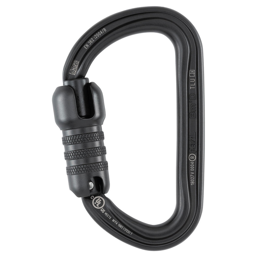Petzl BmD TRIACT-LOCK Karabiner black