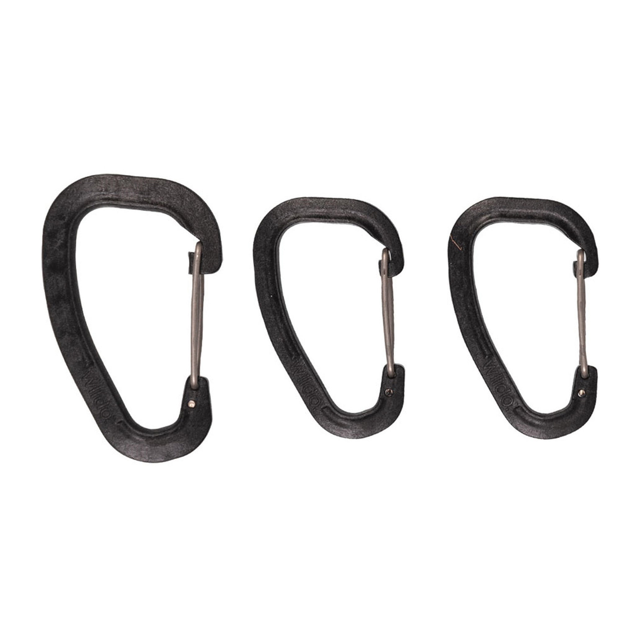 Wildo Accessory Carabiner 3er-Set schwarz