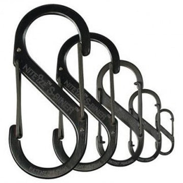 Nite Ize S-Biner double carabiner stainless steel black