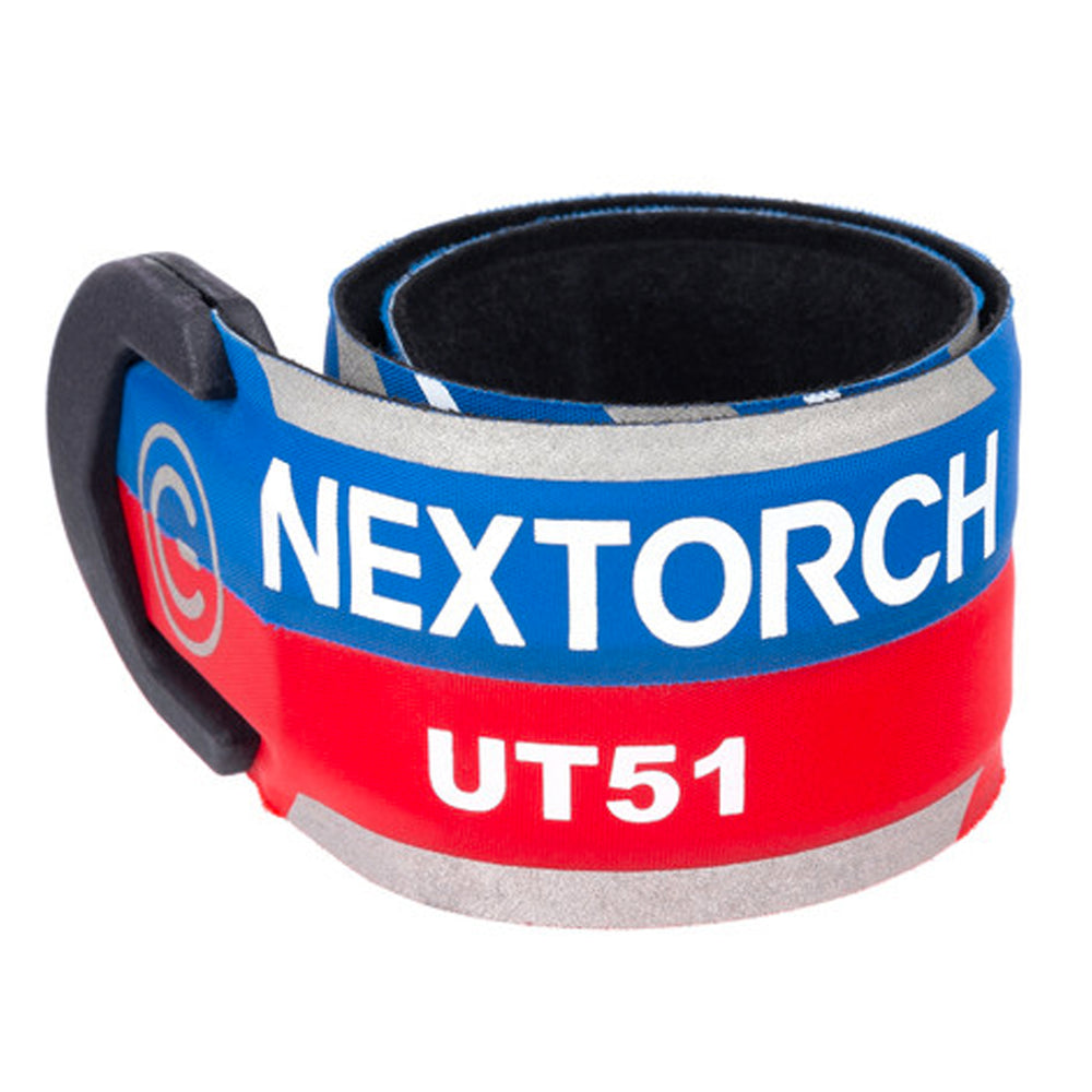 Nextorch UT51 warning signal tape red-blue