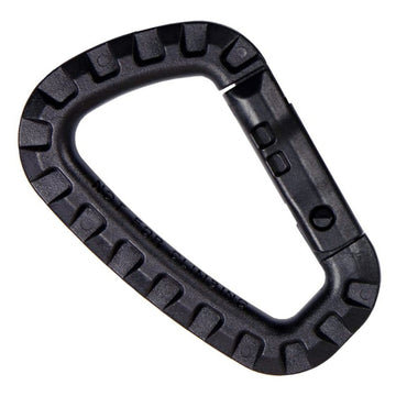 Mil-Tec ABS Karabiner 2er-Pack schwarz