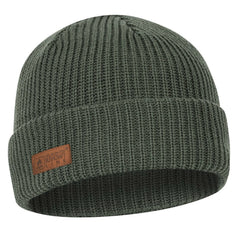 Helikon-Tex Wanderer Cap Merino Strickmütze olive green
