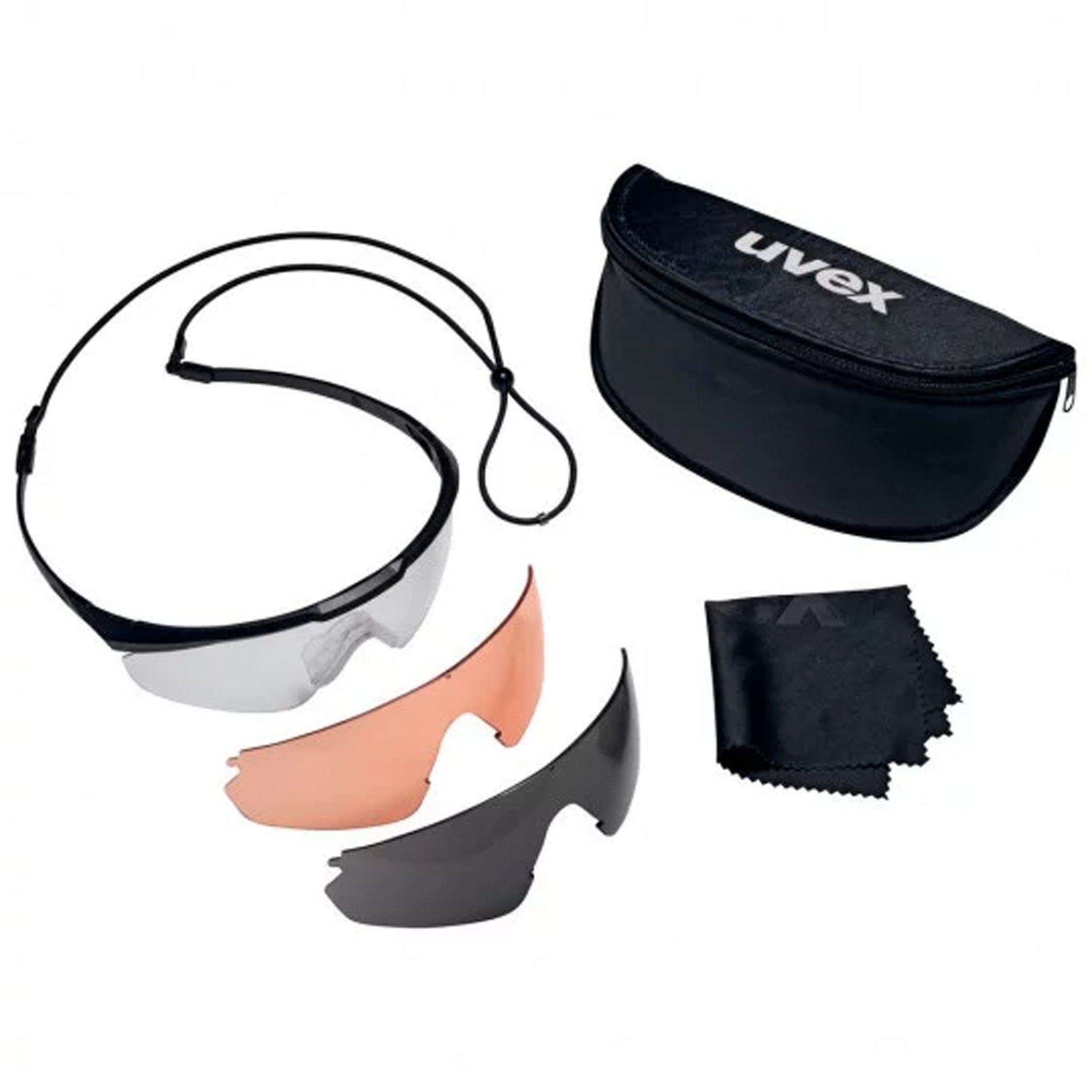 uvex apache spec Tactical Schutzbrillen Set