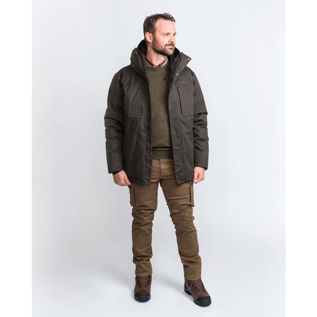 Pinewood Värnamo Padded Winterjacke dark green XXL
