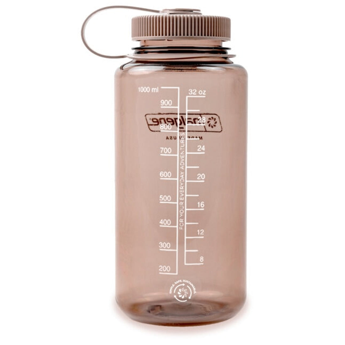 Nalgene Trinkflasche Weithals Sustain 1L mocha