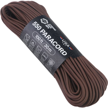 Atwood Rope Paracord 550 Type III rope 30m brown