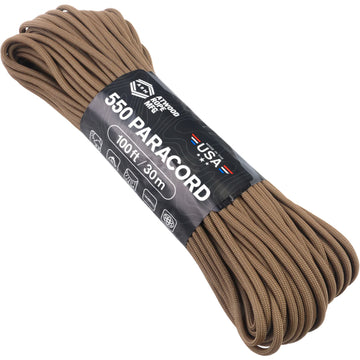 Atwood Rope Paracord 550 Type III rope 30m coyote