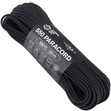 Atwood Rope Paracord 550 Typ III Seil 30m black