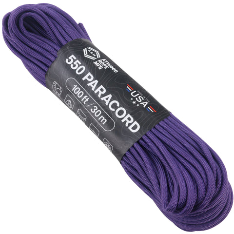 Atwood Rope Paracord 550 Typ III Seil 30m purple