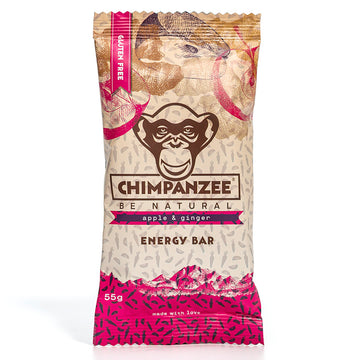 Chimpanzee Energy Bar Apple &amp; Ginger 55g