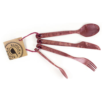 Kupilka Cutlery Set Essbesteck cranberry