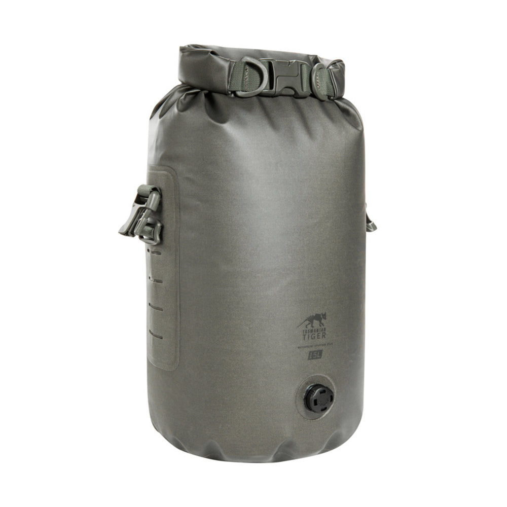 Tasmanian Tiger Stuffbag 15 WPV dry bag stone gray olive