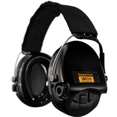 Sordin Supreme Pro X Headband hearing protection SNR 25 dB black