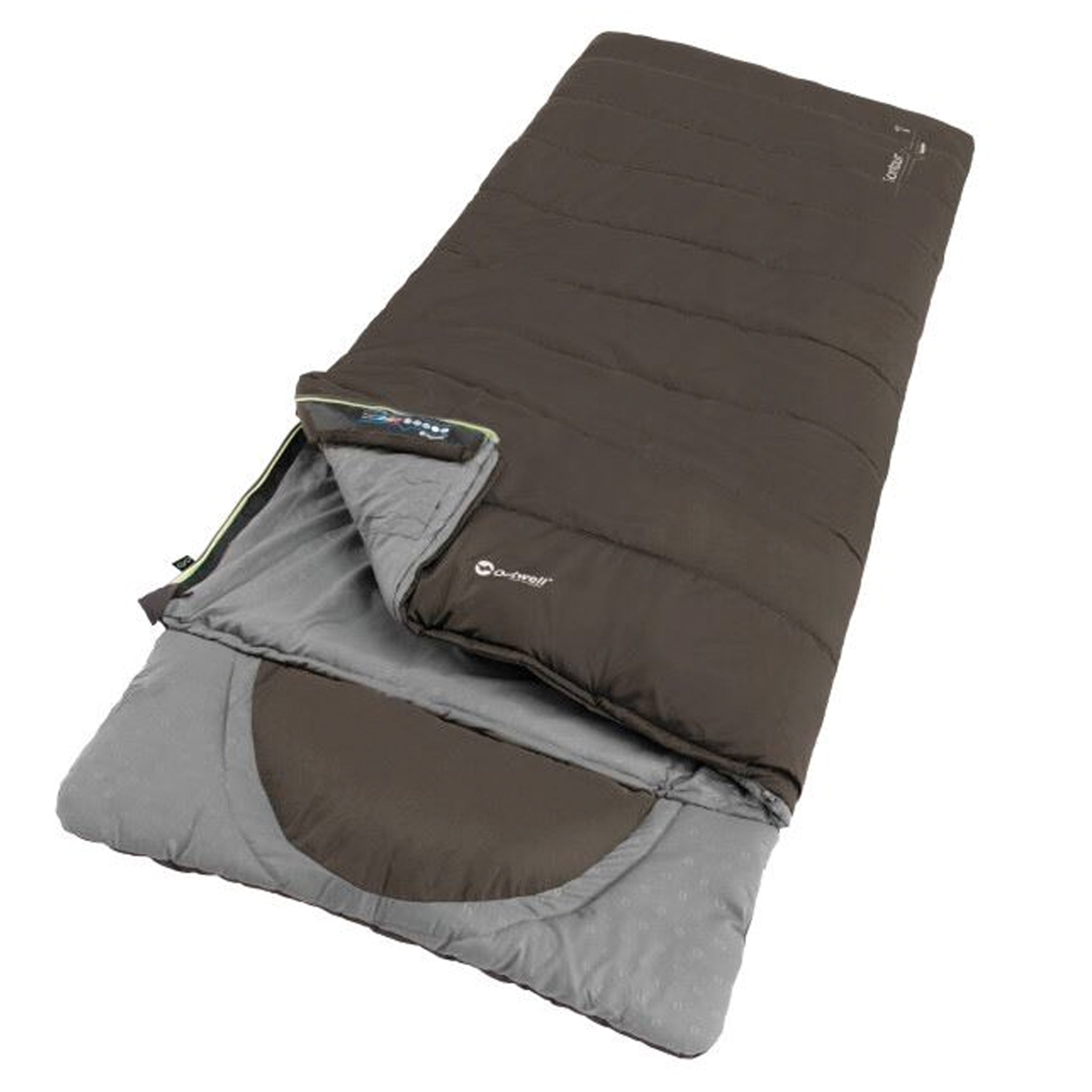 Outwell Schlafsack Contour Supreme Coffee