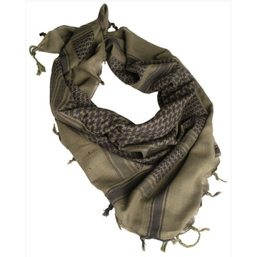 Mil-Tec scarf Shemagh 110 x 110 cm olive/black