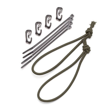 Team Wendy Shock Cord Kit for Rail 3.0 ranger green