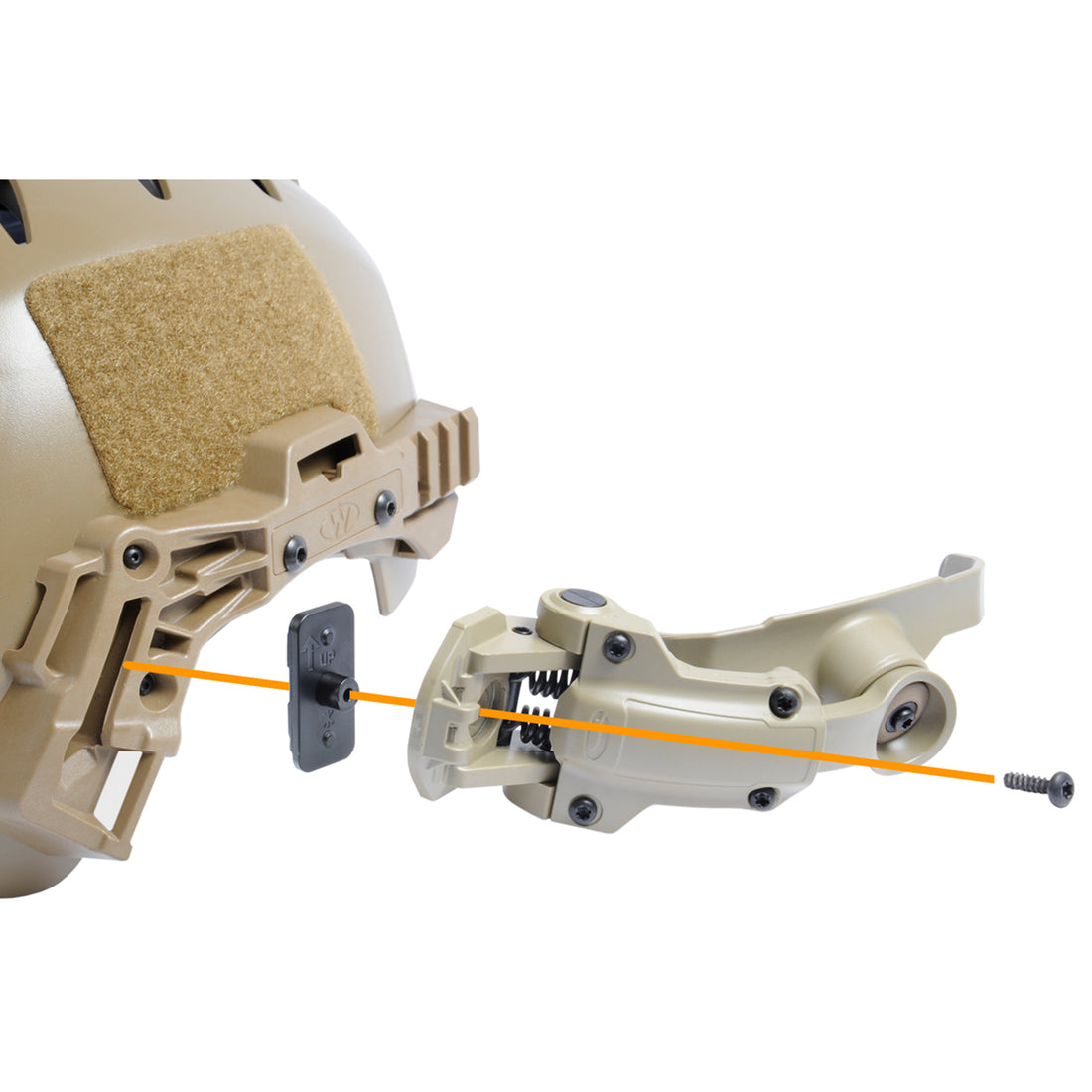 Team Wendy EXFIL Unity Tactical Platform Adapter Kit for Ops-Core AMP Communication Headset
