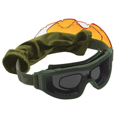 Swisseye Tactical F-TAC Goggle Schutzbrillen Set oliv