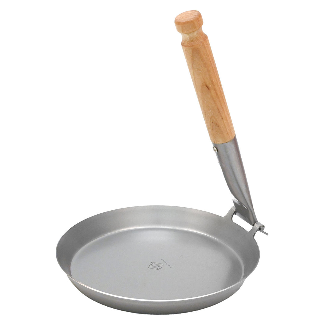Stabilotherm Jägerpfanne mit Klappgriff und Holzstiel 21 cm