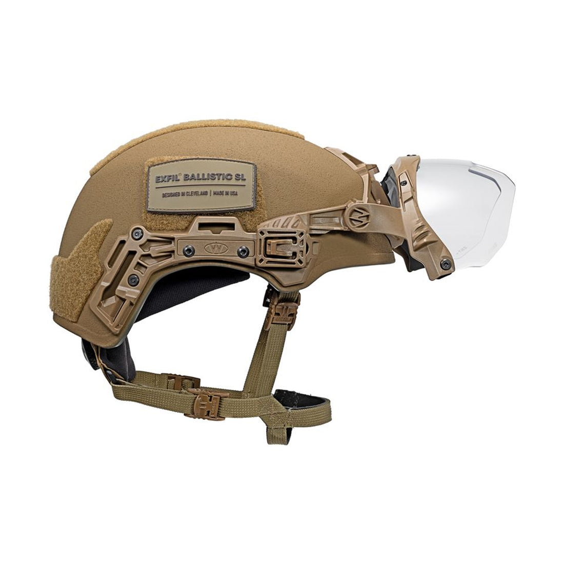 Team Wendy EXFIL Ballistic Visor coyote