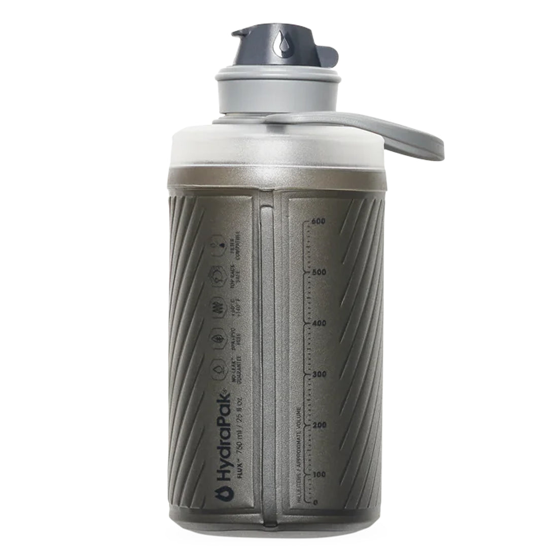 HydraPak Flux Bottle Trinkflasche 750ml mammoth grey