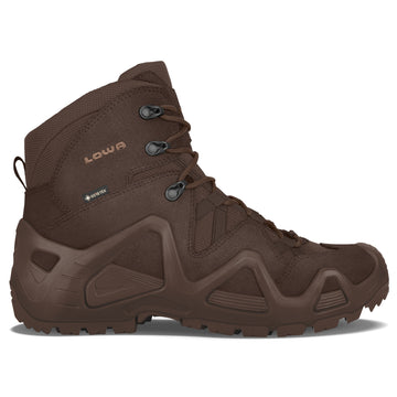 Lowa Zephyr GTX MID TF combat boots dark brown