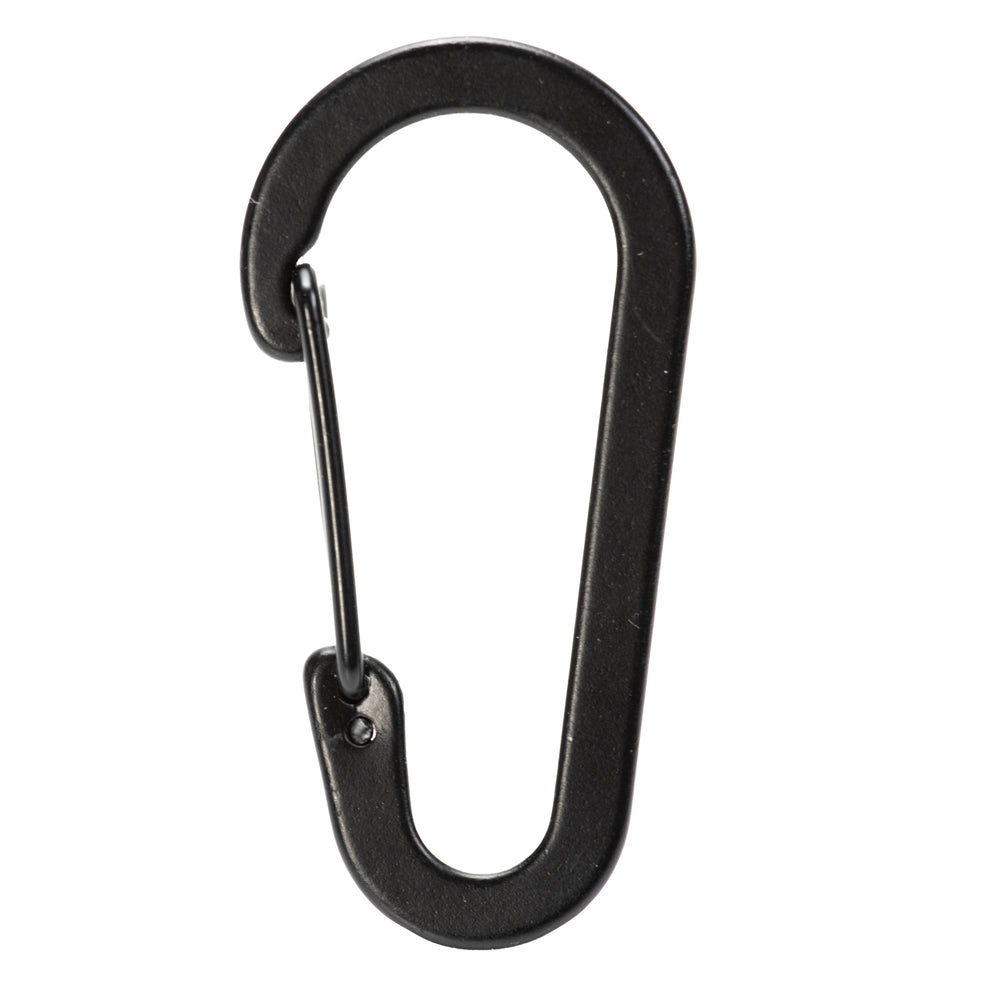 HCS equipment carabiner aluminum black