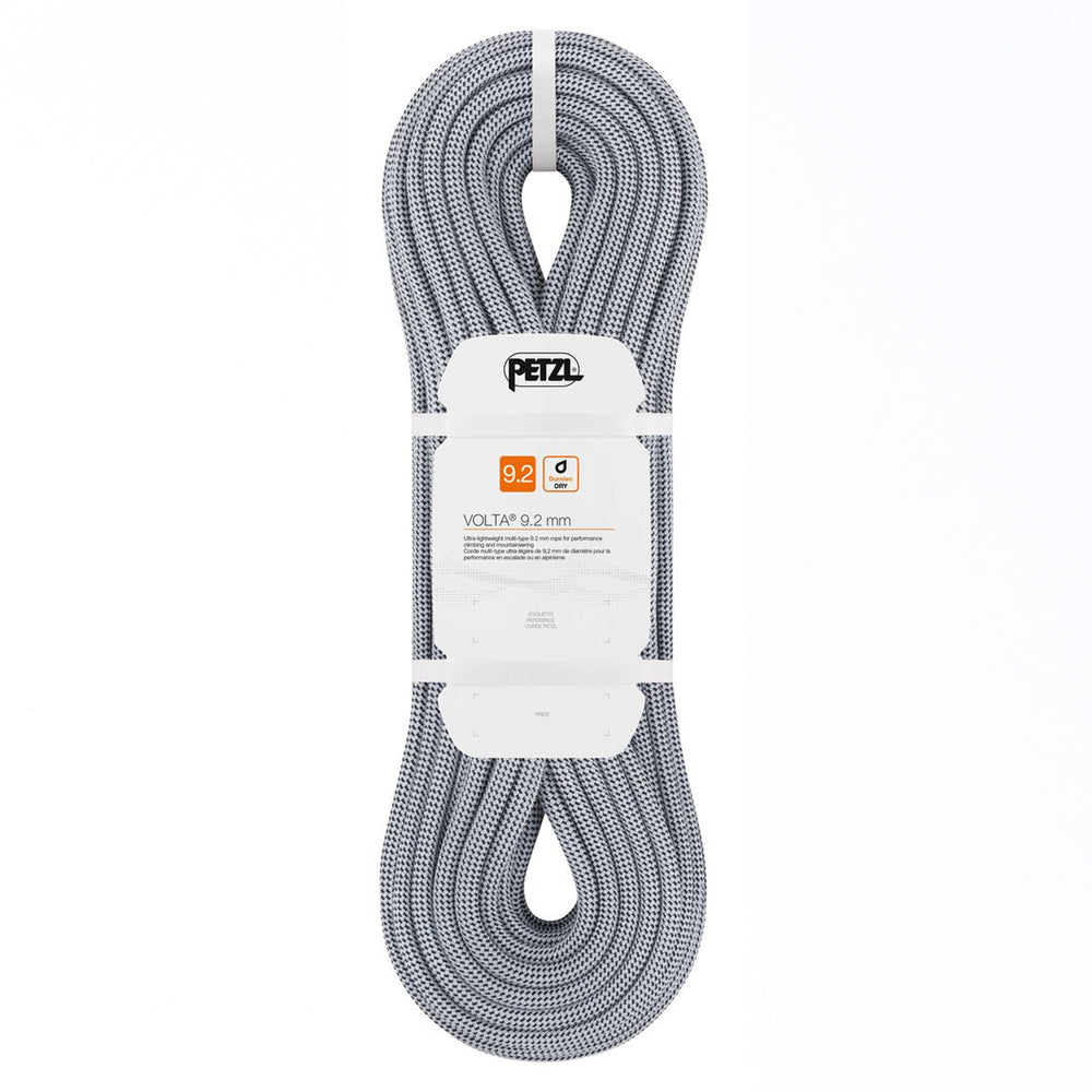 Petzl VOLTA 9,2 mm Kletterseil 60 m grau