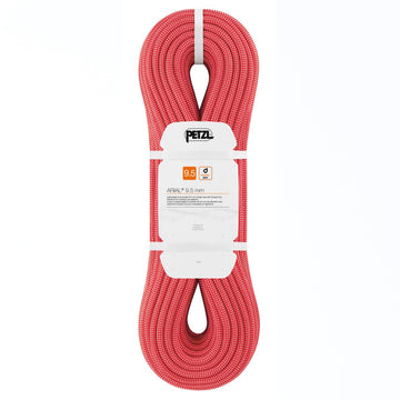 Petzl ARIAL 9.5 mm single rope 60 m red