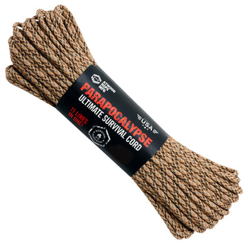 Atwood Rope Parapocalypse Survival Paracord Rope 15m desert camo