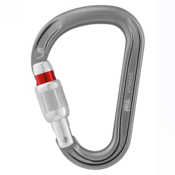 Petzl ATTACHE SCREW-LOCK carabiner gray